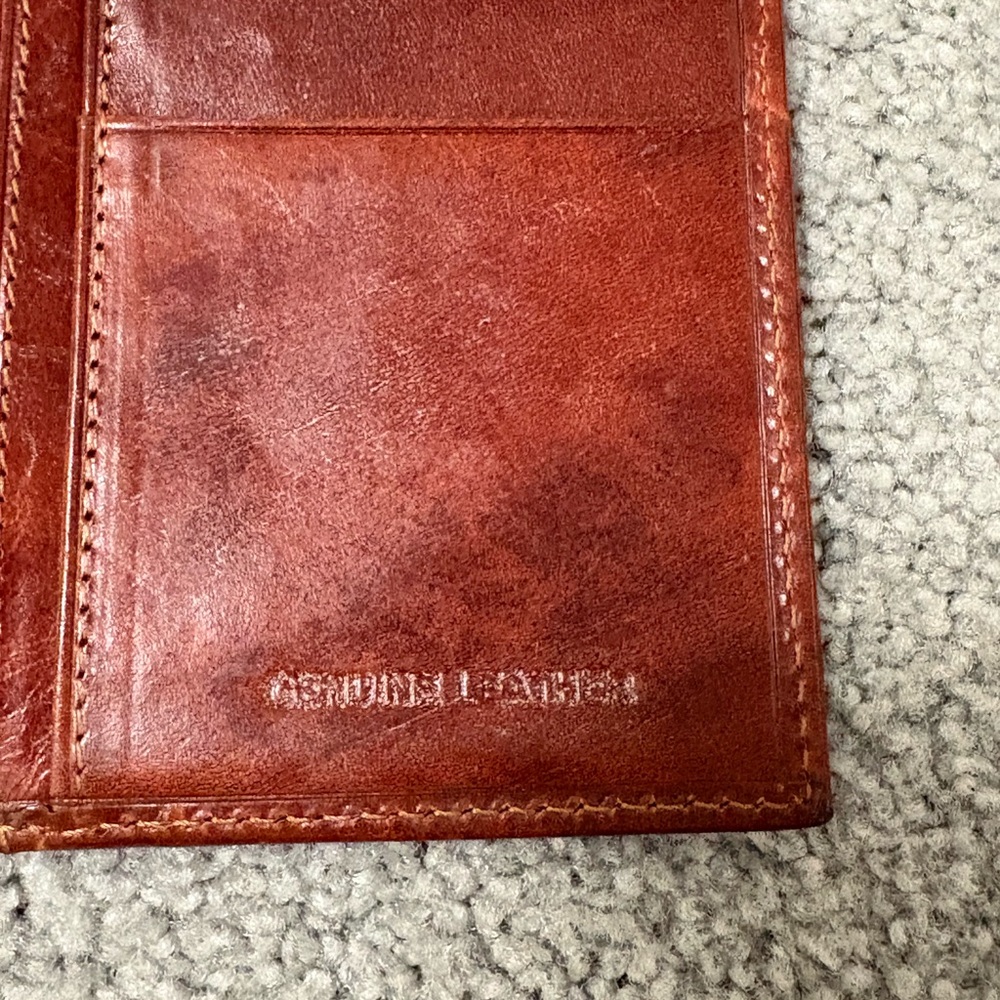 Breast Coat Pocket wallet 100% leather made in Italy - Picture 9 of 12